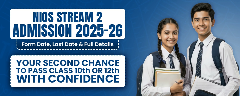 NIOS Stream Admission Banner